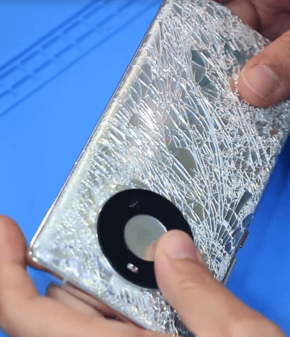 how to repair huawei mate 40 pro after a hard drop huawei mate 40 pro damaged back