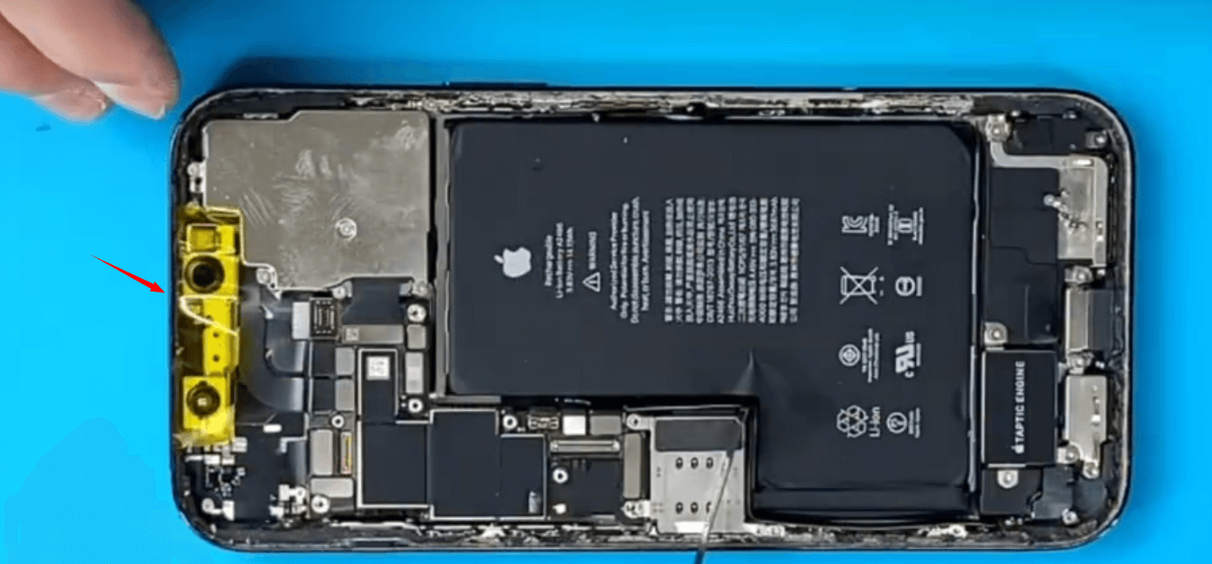 iphone 12 pro max cannot charge and stuck at apple logo 01 Protect the Face ID module with a sticker
