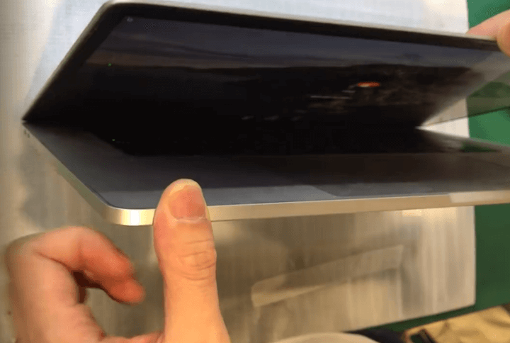 reparación del problema de falta de vídeo en macbook a1707 02 puede mostrarse cuando sea inferior a 45 grados