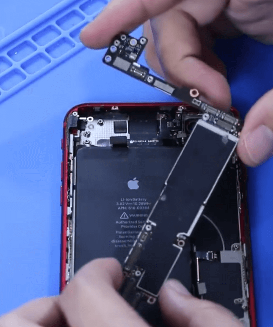 come risolvere il problema della fotocamera di iphone 8 plus 2x non funzionante rimuovere la fotocamera di iPhone 8 plus