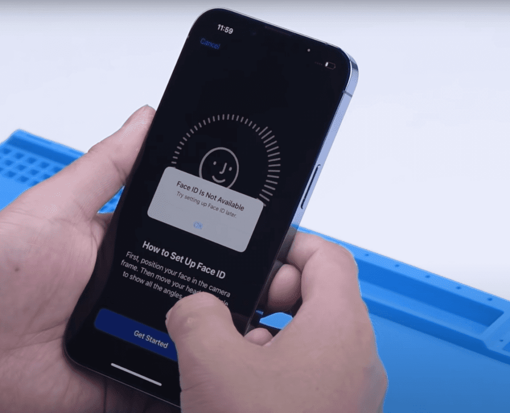 iphone 13 pro face id no disponible reparacion face id no disponible