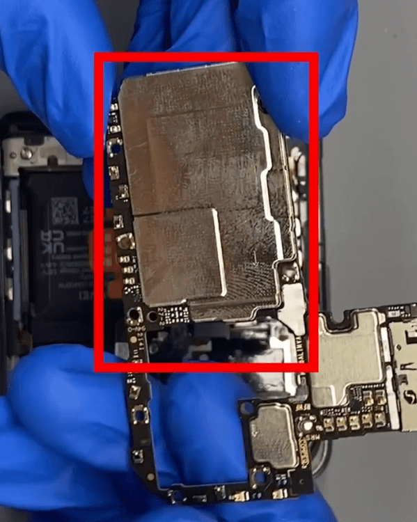 cómo reparar el daño por agua de mar y el problema de arranque del Huawei P50 Pocket: una guía paso a paso placa base huawei p50 pocket