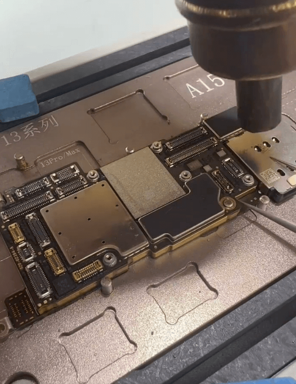 how to repair iphone 13 pro display issues after drop damage: step-by-step guide separate iphone 13 pro motherboard