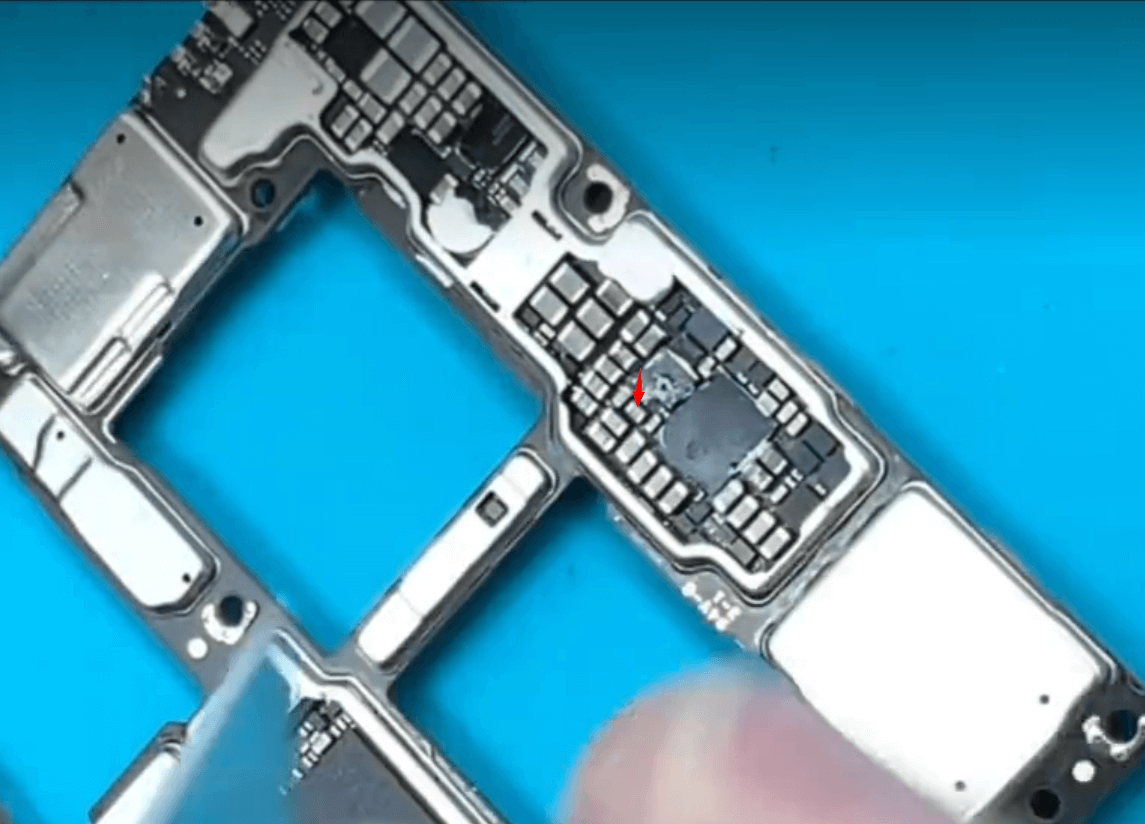 reparación huawei mate 40 pro dañado por caída 10 este inductor está dañado