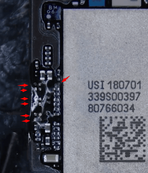 come risolvere il problema della fotocamera di iphone 8 plus 2x non funzionante 12 7 condensatori