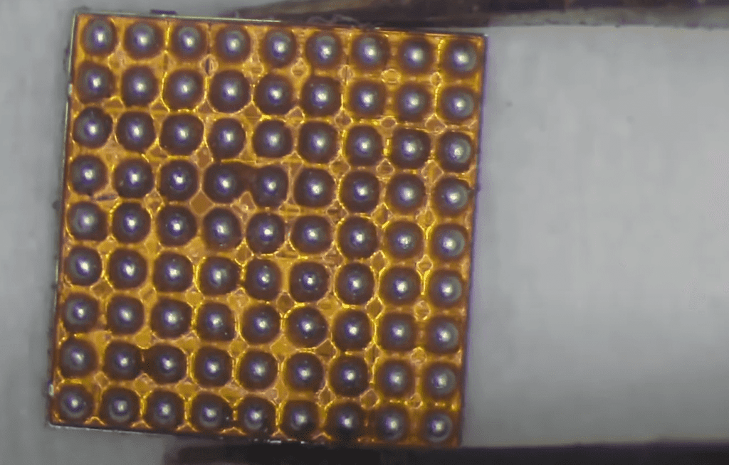 samsung s10 camera not working issue repair 12 Heat again to reform the tin balls