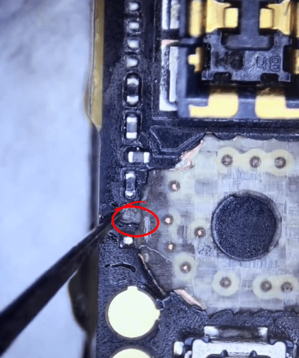 huawei mate 40 pro non riesce ad avviare il problema di riparazione 12 pastiglie PCb mancanti