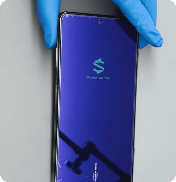 wie man den schwarzen Hai 5 pro ohne Display repariert 12 Die Anzeigefunktion kehrt in den Normalzustand zurück.
