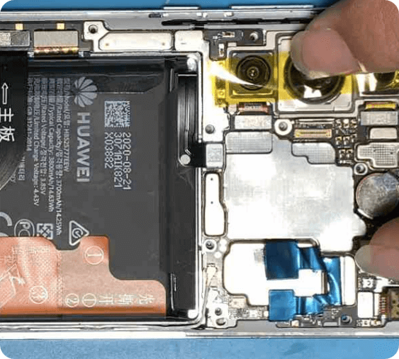 huawei p40 repair cases sharing 2 Détachez le module de la caméra principale