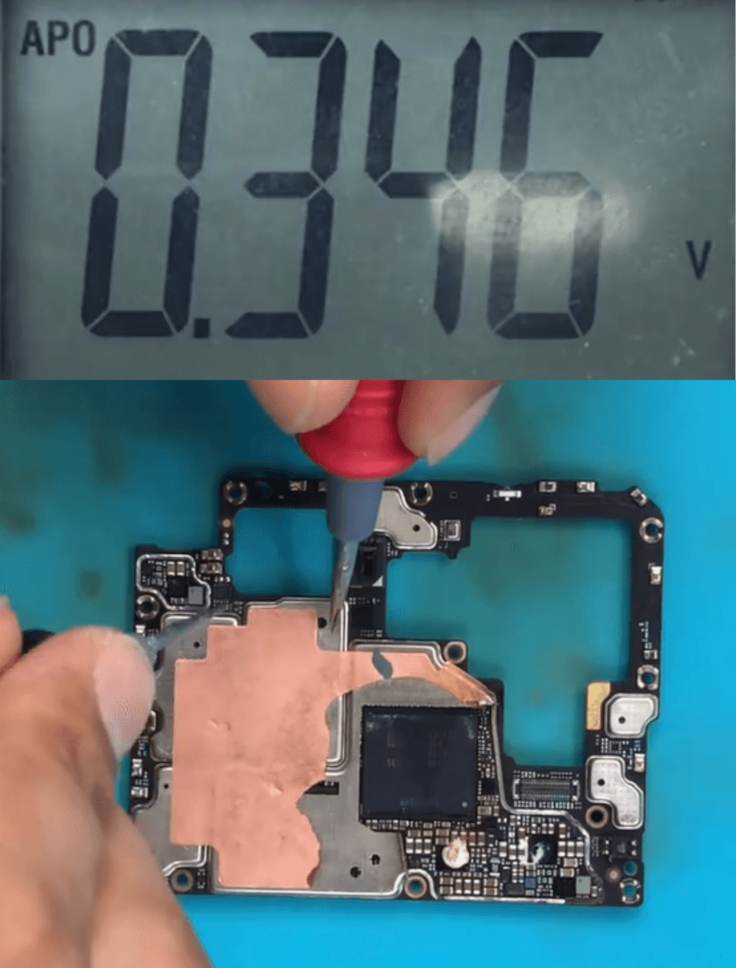 xiaomi mi 11 problema común reparación 346