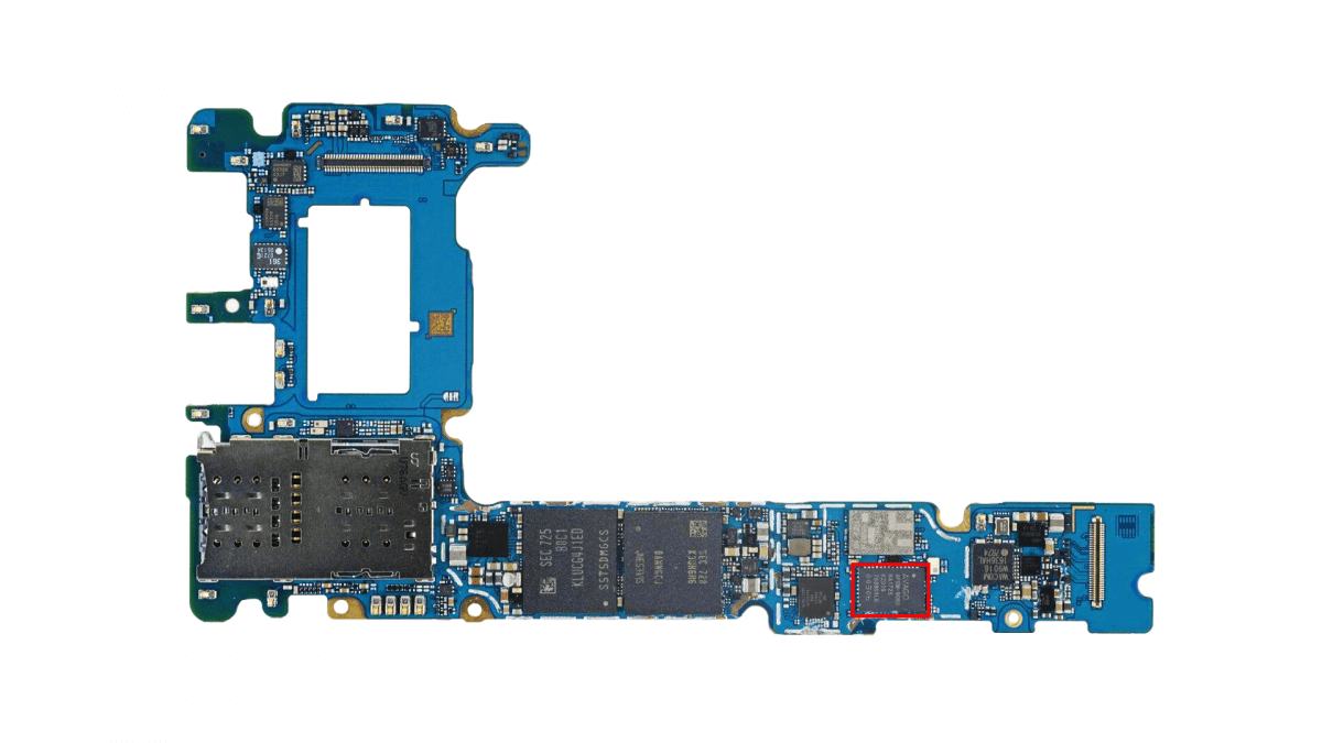 samsung galaxy note 8 no service issue repair AFEM-9066