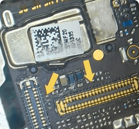 réparation des dommages causés par l'eau sur le huawei mate 40 pro Connecteurs du Mate 40 Pro