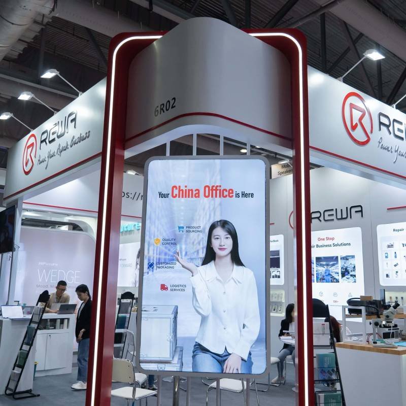 rewa participated in the hong kong global sources mobile electronics show with great success REWA is your China office