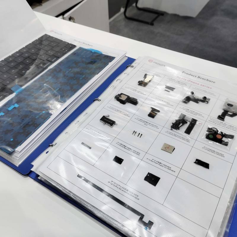 rewa ha riscosso successo alla fiera globale dell'elettronica mobile sources di hong kong piccole parti per il telefono