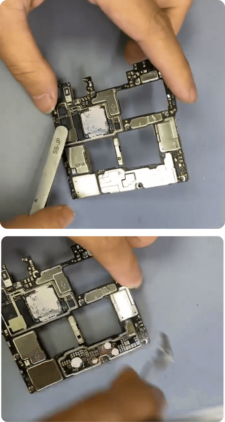 réparation des dommages causés par l'eau sur le huawei mate 40 pro Mate 40 Pro endommagé par l'eau