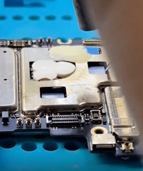 xiaomi mi 9 no se enciende problema de reparación Reflow otro IC de potencia