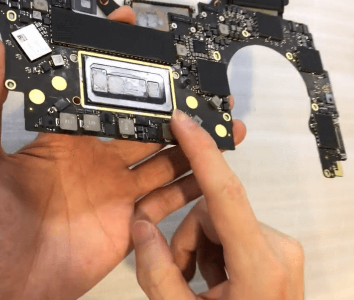 macbook a1989 kann nicht starten Problem Reparatur Ersetzen Sie den CPU-Chip
