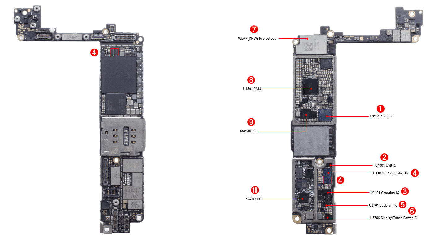 iphone 7 common fault components iPhone 7 Common Fault Components