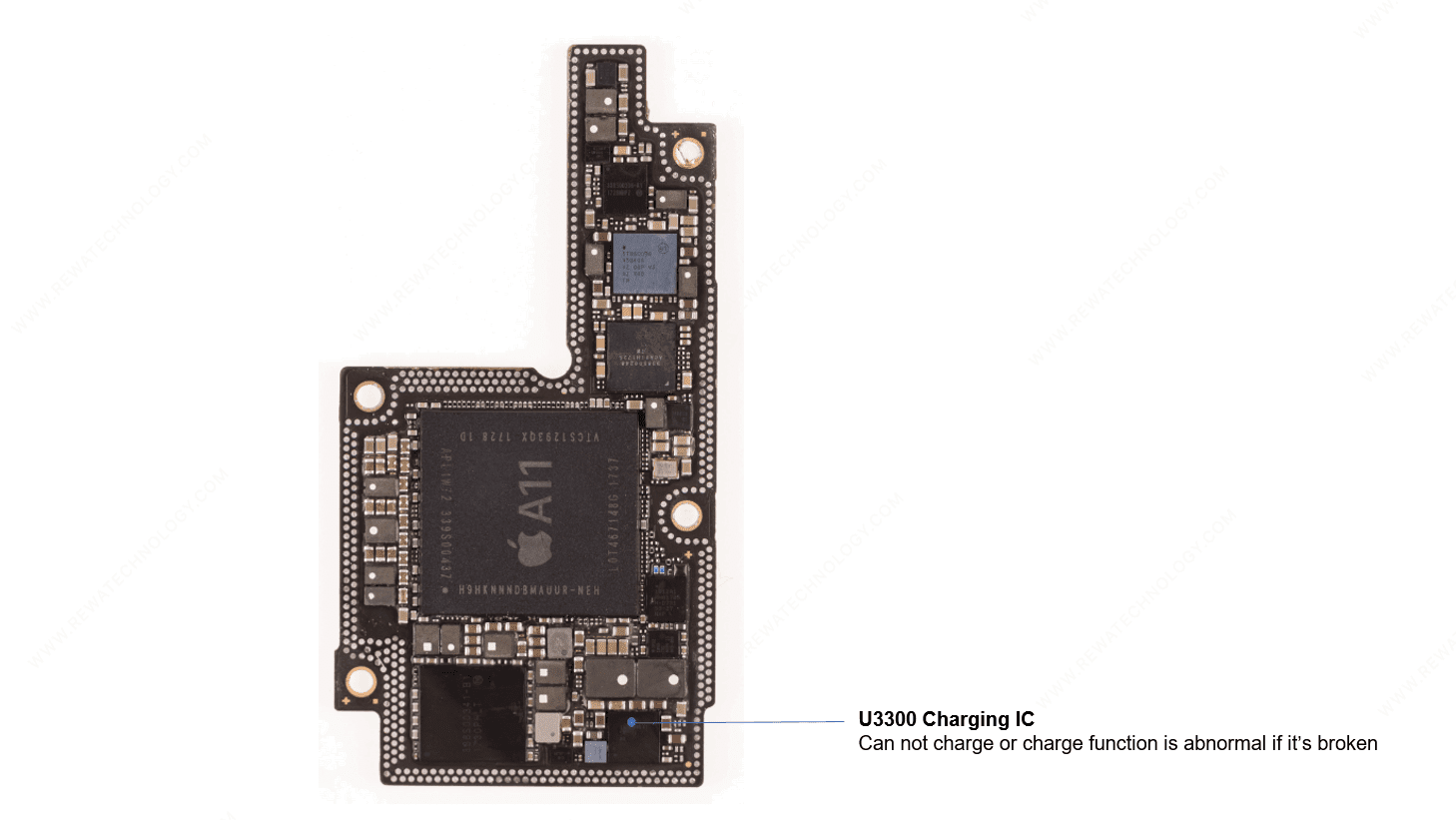 iphone x common faulty chips for repair iphone x common faulty chips h7hkz