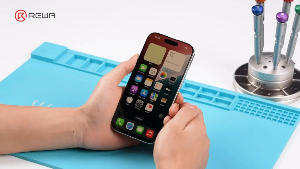 iphone 16 pro screen refurbishment: a step-by-step guide check function after screen replacement