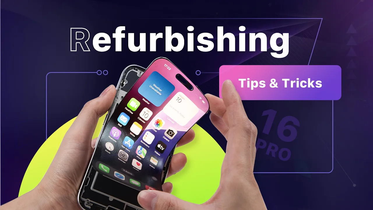 iPhone 16 Pro Screen Refurbishment