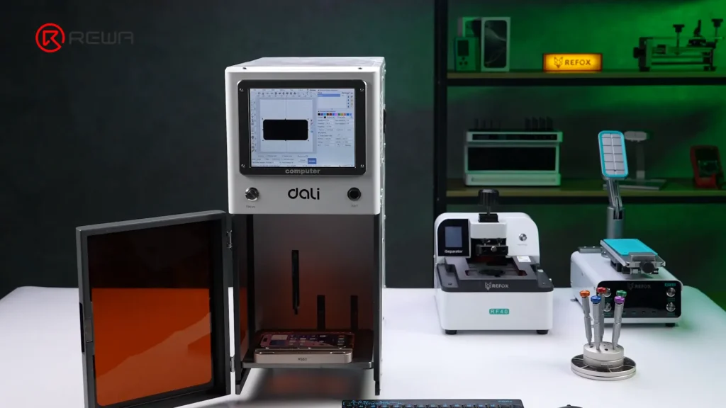 iphone 16 pro screen refurbishment: a step-by-step guide uv laser machine for phone repair