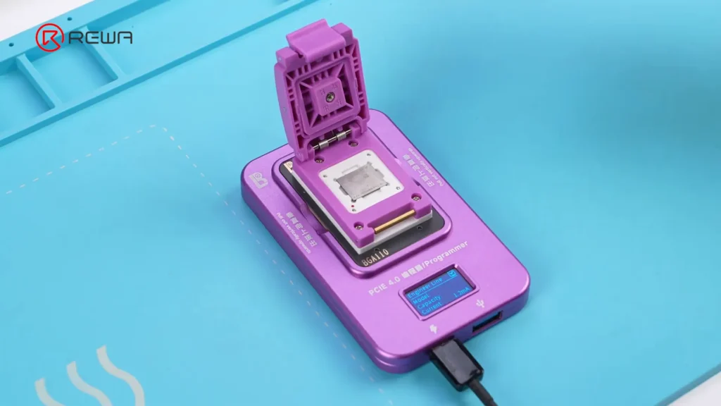 iphone 12 und höher Modelle wifi Chip Reparatur: eine Schritt-für-Schritt-Anleitung Nand-Chip 1 platzieren