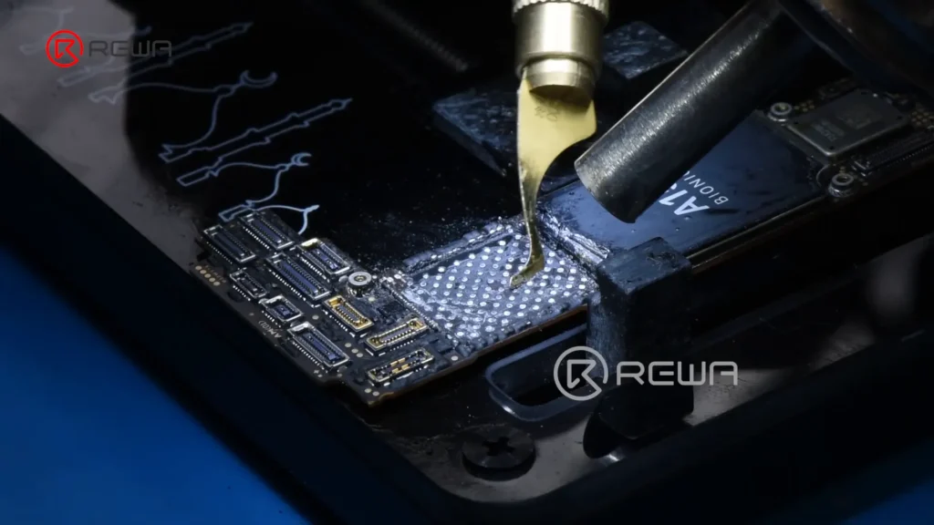 iphone 12 und höher Modelle wifi Chip Reparatur: eine Schritt-für-Schritt-Anleitung die Dosen entfernen 1
