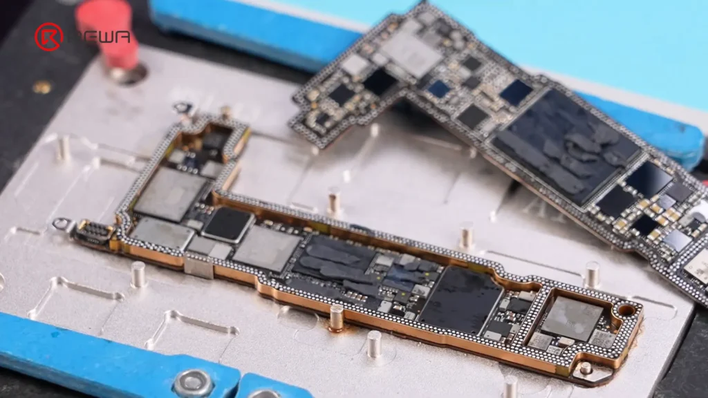 iphone 12 und höher Modelle wifi Chip Reparatur: eine Schritt-für-Schritt-Anleitung separate Hauptplatine 02 1