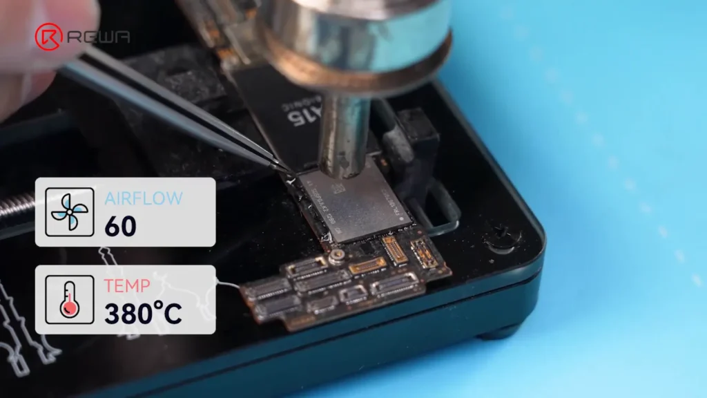 iphone 12 und höher Modelle wifi Chip Reparatur: eine Schritt-für-Schritt-Anleitung wifi modul 02 1.webp 1 löten