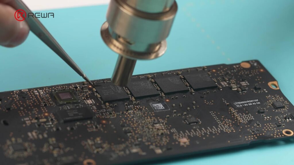 Comment mettre à jour le macbook air a1466 en i7 cpu & 16gb ram installer des puces de 4gb