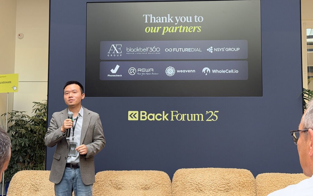 rewa showcases aftermarket screen replacement solutions at the 4th back forum rewa ceo at back forum